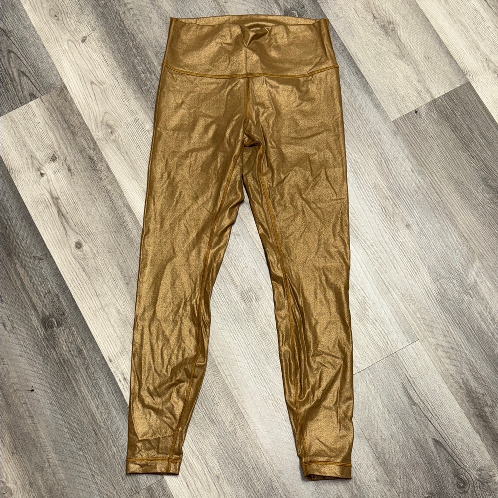 lululemon athletica Gold Leggings